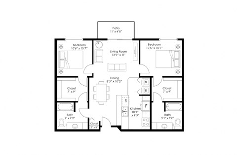 4005 24th Street South 1-3 Beds Apartment for Rent - Photo Gallery 30